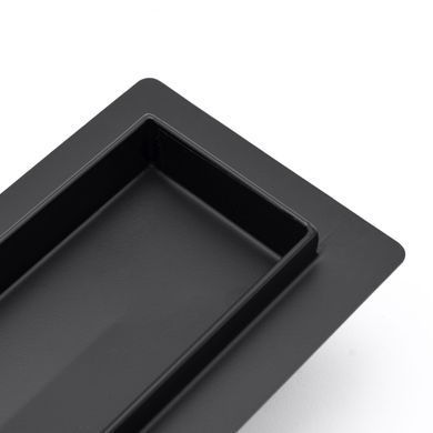 Трап для душу REA NEO PURE BLACK MATT 70 (REA-G6050)