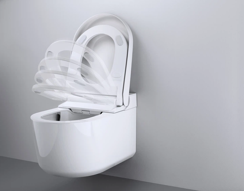 Комплект 4в1: Інсталяція для унітазу GROHE RAPID SLX + підвісний унітаз-біде GROHE SENSIA ARENA QUICKFIX / сидіння SOFT CLOSE (36509SH0)