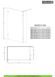 Душова кабіна RADAWAY WALK-IN MODO SW 800х2005 / хром / прозоре (360080-01-01N)
