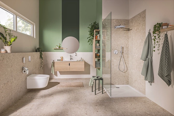 Комплект 4в1: Інсталяція для унітазу GROHE RAPID SLX + підвісний унітаз-біде GROHE SENSIA ARENA QUICKFIX / сидіння SOFT CLOSE (36509SH0)