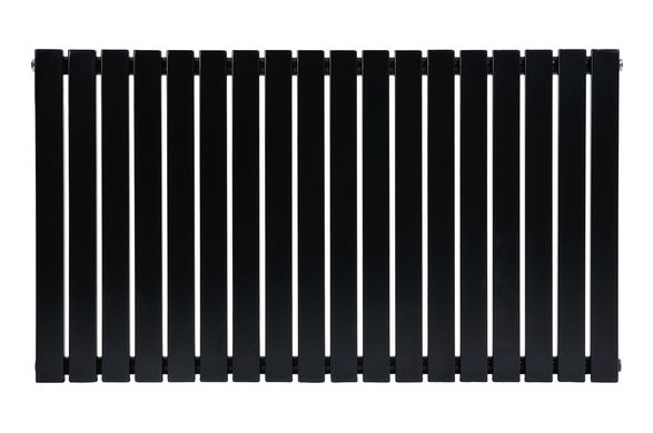Горизонтальний дизайнерський радіатор опалення ARTTIDESIGN Terni G 18/1062 чорний матовий