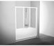Шторка для ванны с дверью RAVAK AVDP3-150 трехэлементная, раздвижная 1470-1510x1370 мм профиль сатин, стекло TRANSPARENT 40VP0U02Z1, 1470