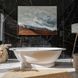 Ванна из искусственного камня отдельностоящая STUDIO STONE LIARD 202х110 (LIA202х110)