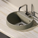 Раковина FLAMINIA TWIN SET LAVA GREY 42.5х42.5 (LAVA GREY (5055/42))