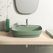 Раковина CATALANO GREEN LUX 42х65 / зелена / матова (165GRLXVS)
