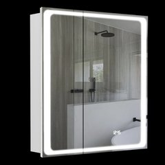 Зеркальный шкаф Aquarius Modena 70 с LED подсветкой (Белый) (70930201)
