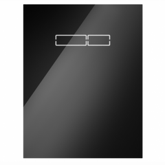 Панель TECE скляна верхня TECElux чорна клавіші sen-Touch (9650003)