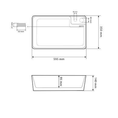Раковина VBI ALTAMURA M WHITE (VBI-016001)