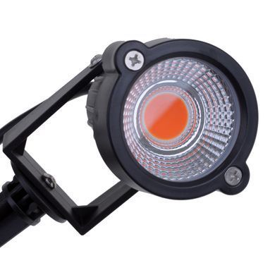 Грунтовий світильник LED 3W RED COB IP65 BK (AS-11)
