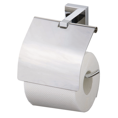 Держатель для туалетной бумаги Devit Graphics с крышкой хром 8151126TH