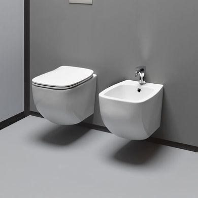 Біде підвісне AXA WHITE JAM, білий глянець (3312801)