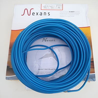 Нагрівальний двожильний кабель NEXANS TXLP/2R - 23.5м / 2,4-2,9м² / 400Вт (258-2898)