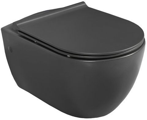 Підвісний унітаз CERASTYLE CITY / сидіння BELLA SOFT CLOSE (АР000040663)