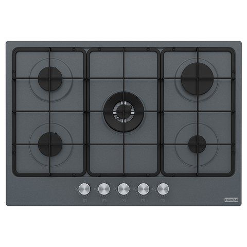 Газова варильна поверхня FRANKE SMART FHSM 755 4G DC GF E графіт (106.0554.393)