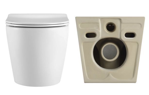 Комплект 4в1: Інсталяція для унітазу QTAP NEST ST + підвісний унітаз ROBIN 520х365х365 + клавіша змиву SATIN (QT13332381AW47502)