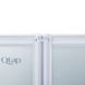 Шторка для ванны QTAP GEMINI 130х140 / профиль белый / стекло PEAR (GEMWHI401314RP4)