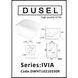 Підвісний унітаз DUSEL IVIA DWHT10210330R (Dusel-157)