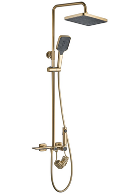 Душова система REA HELIX BRUSHED GOLD / вилив (REA-P6621)