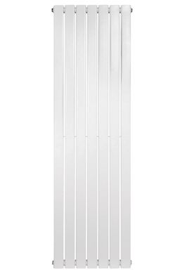 Вертикальний дизайнерський радіатор опалення ARTTIDESIGN Livorno ІІ 7/1800/476/50 білий матовий
