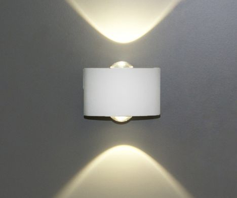 Вуличний світильник AL-264/2х1W WW LED IP54 WH