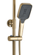 Душова система REA HELIX BRUSHED GOLD / вилив (REA-P6621)
