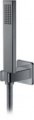 Душевой набор Imprese GRAFIKY с настенным держателем и лейкой, black nickel ZMK041807100