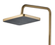 Душова система REA HELIX BRUSHED GOLD / вилив (REA-P6621)
