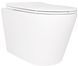 Подвесной унитаз QTAP SCORPIO ULTRA QUIET + сиденье SOFT CLOSE (QT14332380AW)