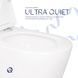 Подвесной унитаз QTAP SCORPIO ULTRA QUIET + сиденье SOFT CLOSE (QT14332380AW)