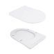 Подвесной унитаз QTAP SCORPIO ULTRA QUIET + сиденье SOFT CLOSE (QT14332380AW)