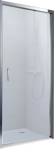 Душевые двери KOLLER POOL NEON 90х190 / профиль хром / стекло CLEAR (NS90C)