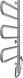 Електрична рушникосушарка MARIO ТРИСТАР-I TR 600х445/55 / таймер-регулятор (2.3.0505.11.P)
