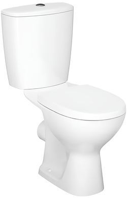 Підлоговий унітаз CERSANIT ARTECO CLEAN ON 617 011 3/5л + сидіння SOFT CLOSE (K667-057)