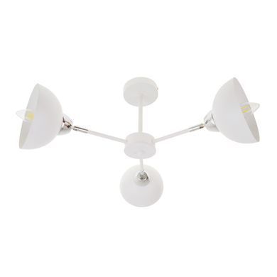 Люстра потолочная в спальню Е27 60W WH/CH (BL-998C/3)