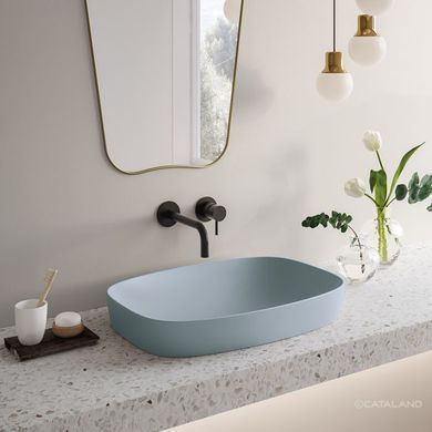 Раковина CATALANO GREEN LUX 40х65 / голубая (165AGRLXAS)