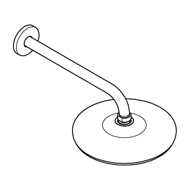 Верхній душ GROHE TEMPESTA / хром (26411000)