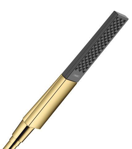 HANSGROHE Ручной душ RAINFINITY 1JET ECOSMART POLISHED GOLD OPTIC (26867990)