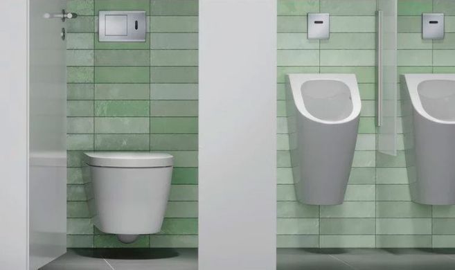 Клавиша смыва для унитаза TECE PLANUS / бесконтактная с ИК 12V / хром глянцевая (9240353)