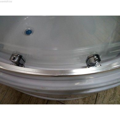 Душова кабіна VERONIS KV-3-80 80х80х195 / профіль хром / скло прозоре + піддон (VE-KV380)