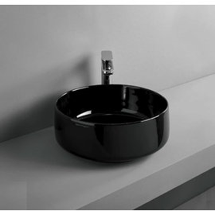 Раковина ARTCERAM COGNAC 42х42 / чорна (COL001 03; 00)
