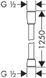 Hansgrohe Шланг для душа Isiflex`B 1.25 м (28272000)