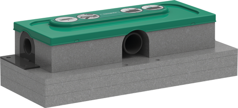 Скрытая часть для каналов HANSGROHE UBOX UNIVERSAL &Oslash;40 / 01000180 (1000180)