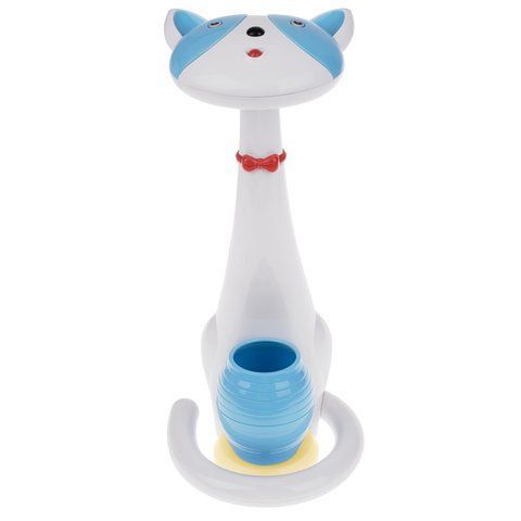 Настольная лампа светодиодная дитяча у вигляді кішки TP-051 6W LED WH / BL