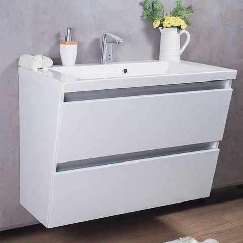 Тумба с умывальником FANCY MARBLE 850х500 мм CYPRUS 80 ШН-PEGGY 850C