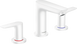 Змішувач для умивальника Hansgrohe Talis E на 3 отвори, білий матовий (71733700)