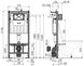 Комплект 4в1 ALCA PLAST: Інсталяція для підвісного унітазу / Кнопка управління M678 xром-мат / Підвісний унітаз KOLLER POOL TREND (AM101/1120-4:1 UA M678-0001 + TR-0490-RW)