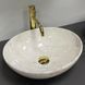 Раковина VBI PARMA 33.5х41.5 LIGHT STONE GLOSSY (VBI-011026)