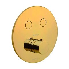 Термостат для душу на 2 споживача Paffoni Compact Box (колір - Honey gold / Медове золото)