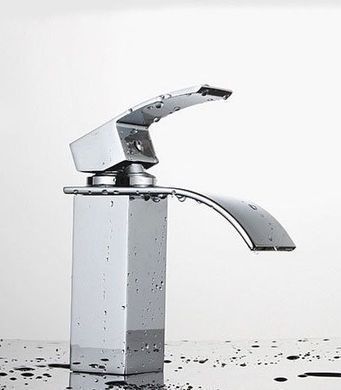 Смеситель для раковины REA FALCON 18 / низкий (BAT-00146)