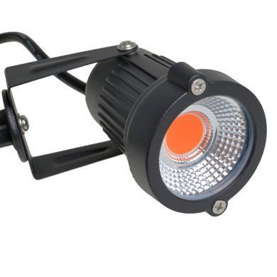 Светильник почвенный LED 5W RED COB IP65 BK (AS-12)